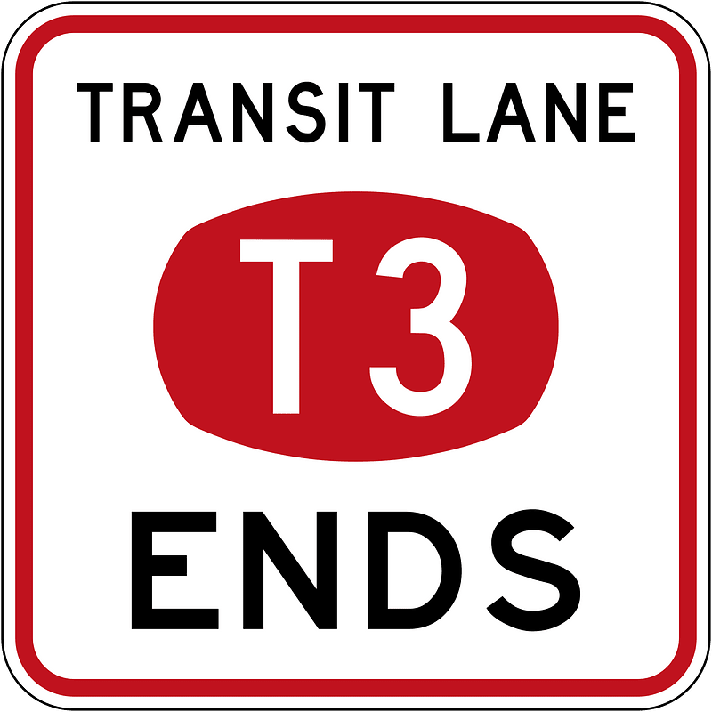 New Zealand road sign R4-8.4 (T3)