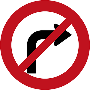New Zealand road sign R3-2
