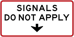 New Zealand road sign R4-13.3a