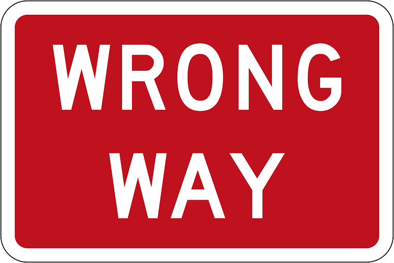 New Zealand road sign R3-7 (obsolete)