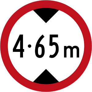 New Zealand road sign R5-4.2 (1987–2016)