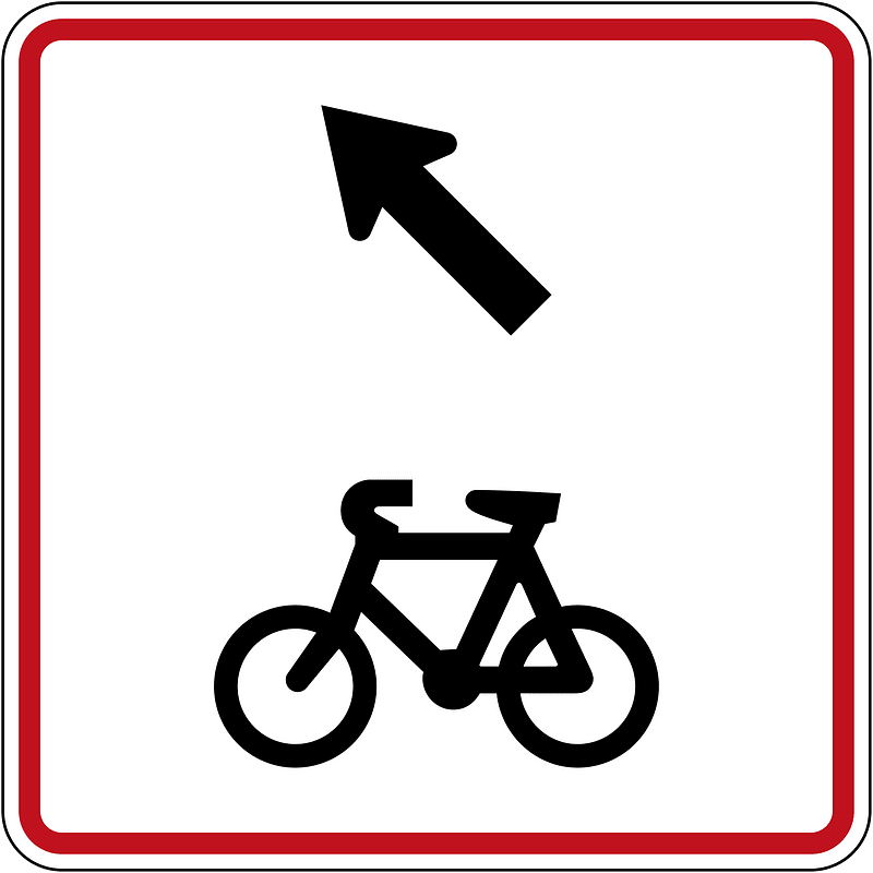 New Zealand road sign R5-6 (obsolete)