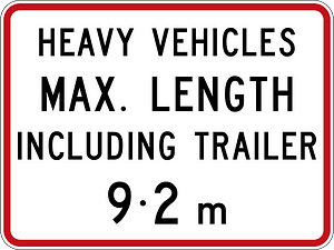 New Zealand road sign R5-8