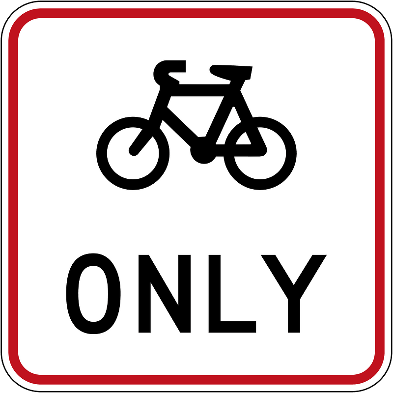 New Zealand road sign R4-9.1
