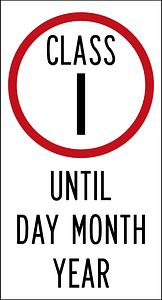 New Zealand road sign R5-7.2