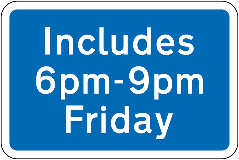 New Zealand road sign R6-30.1