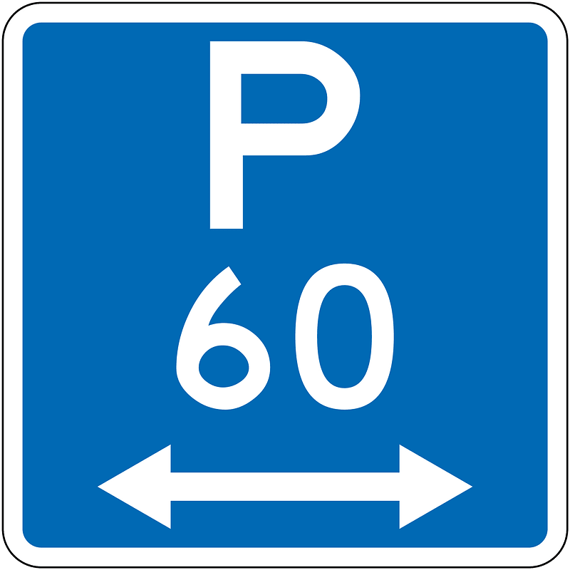 New Zealand road sign R6-30LR-60