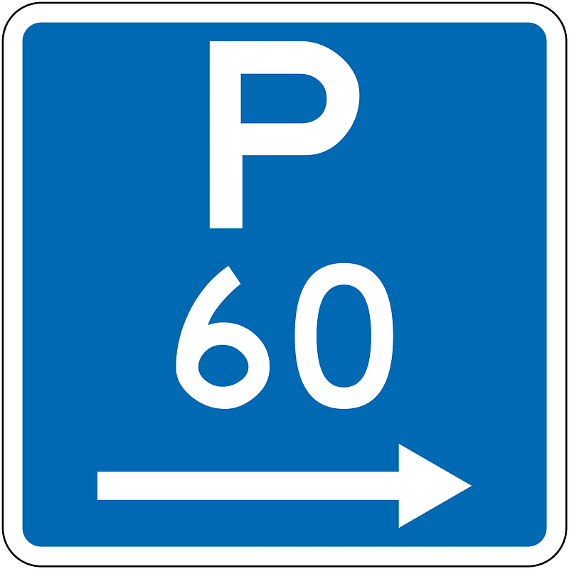 New Zealand road sign R6-30R-60