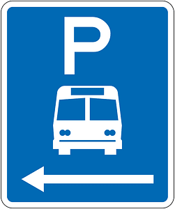 New Zealand road sign R6-53.1L