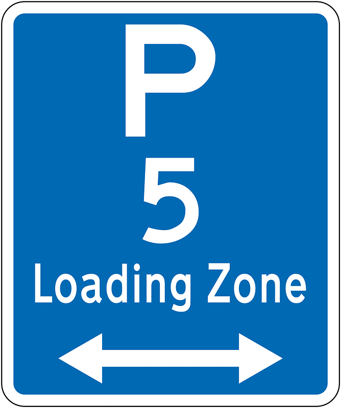 New Zealand road sign R6-50LR-5