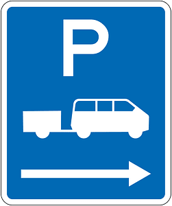 New Zealand road sign R6-54.1R