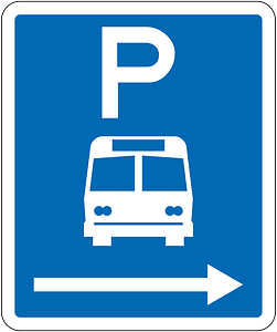 New Zealand road sign R6-53.1R (obsolete)
