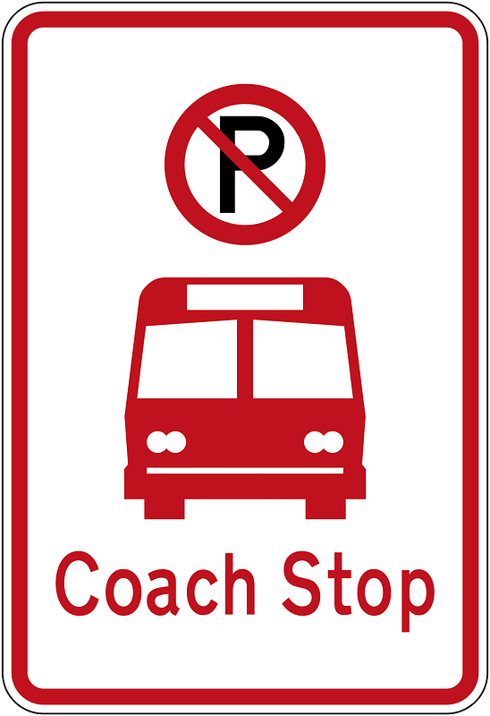 New Zealand road sign R6-71.2