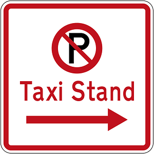 New Zealand road sign R6-72.1R