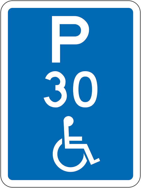 New Zealand road sign R6-55.2-30