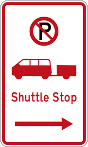 New Zealand road sign R6-73.1R