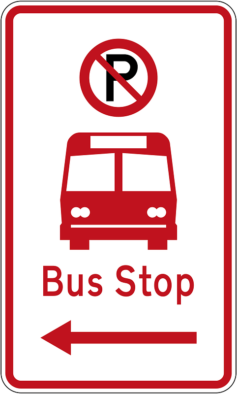 New Zealand road sign R6-71.1L