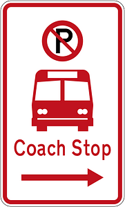 New Zealand road sign R6-71.2R