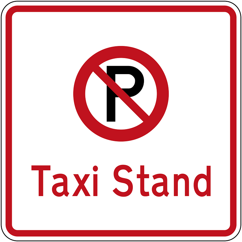 New Zealand road sign R6-72 (obsolete)