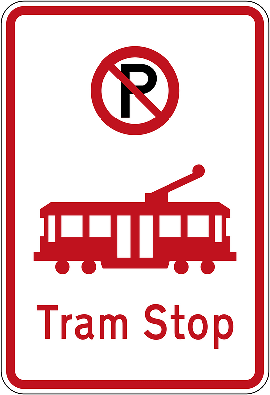 New Zealand road sign R6-74