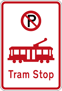 New Zealand road sign R6-74