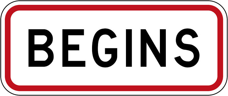 New Zealand road sign R7-2.1