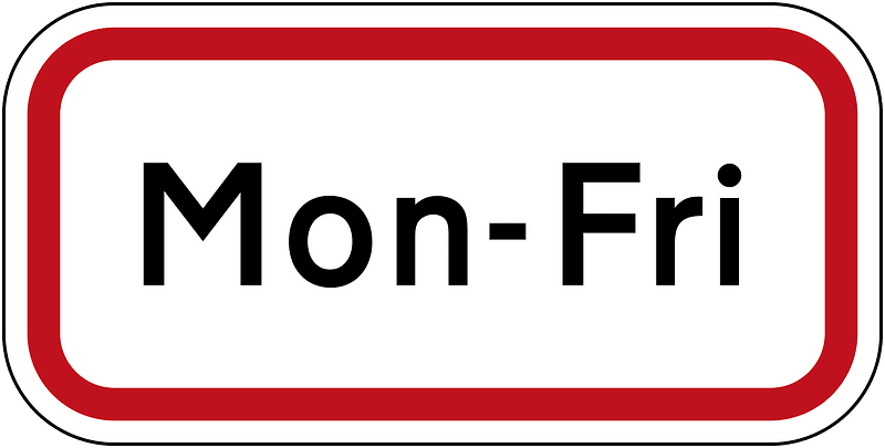 New Zealand road sign RP-3.4