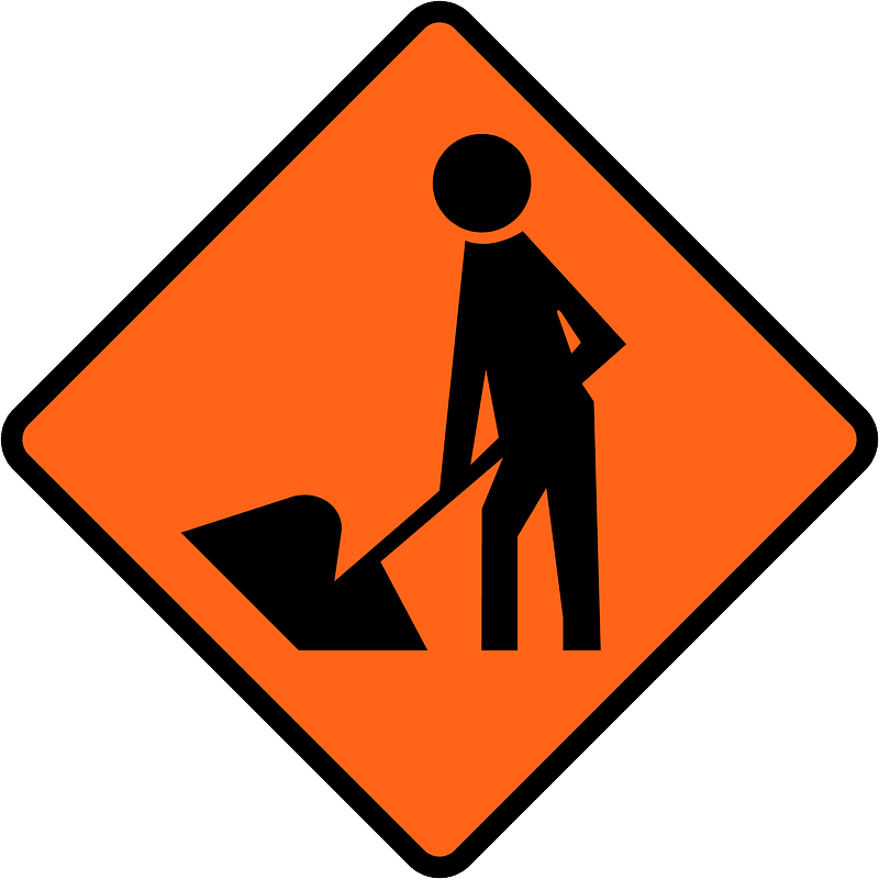 New Zealand road sign W1-1A