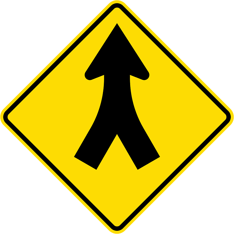 New Zealand road sign W11-6.1 (1987–2016)