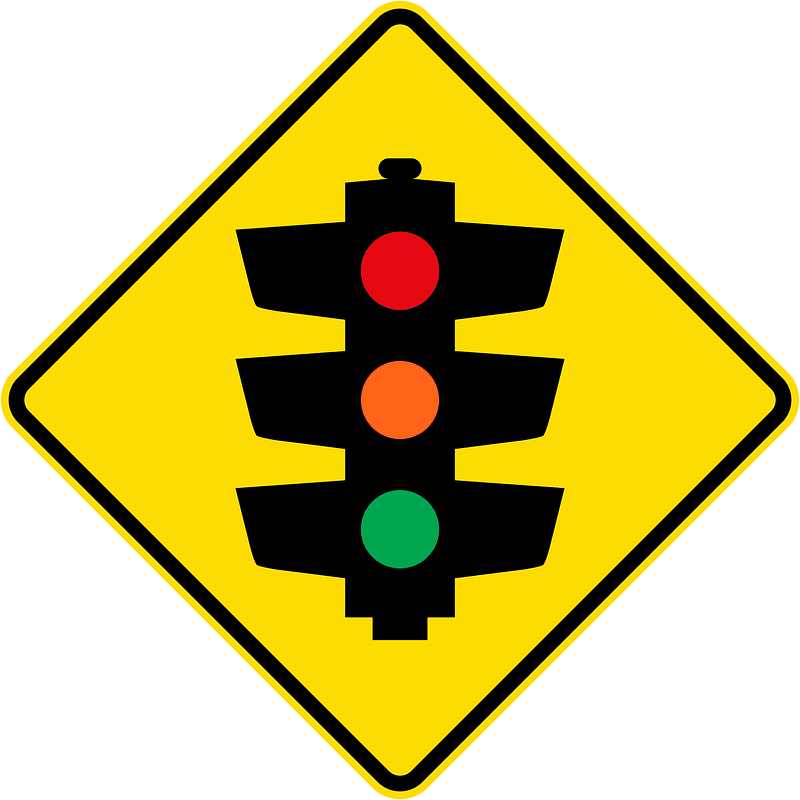 New Zealand road sign W10-4