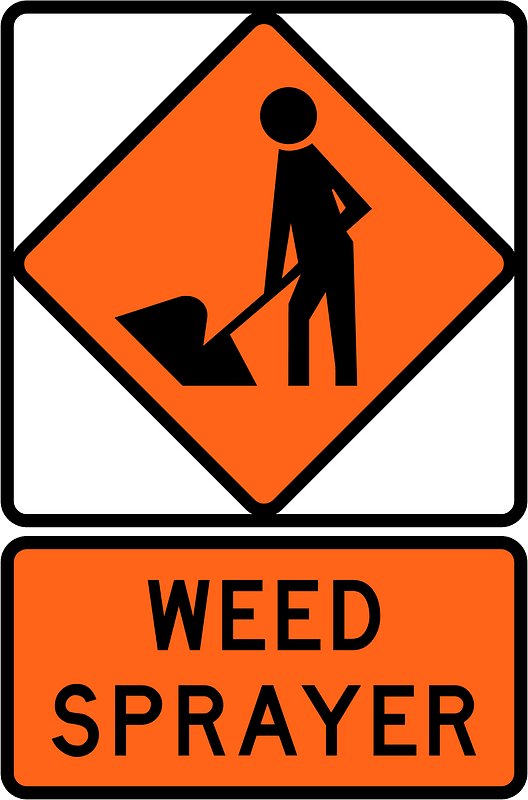 New Zealand road sign W1-1B + W1-1.4B