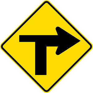 New Zealand road sign W11-3-R
