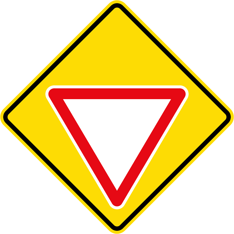 New Zealand road sign W10-2 (1987–2016)