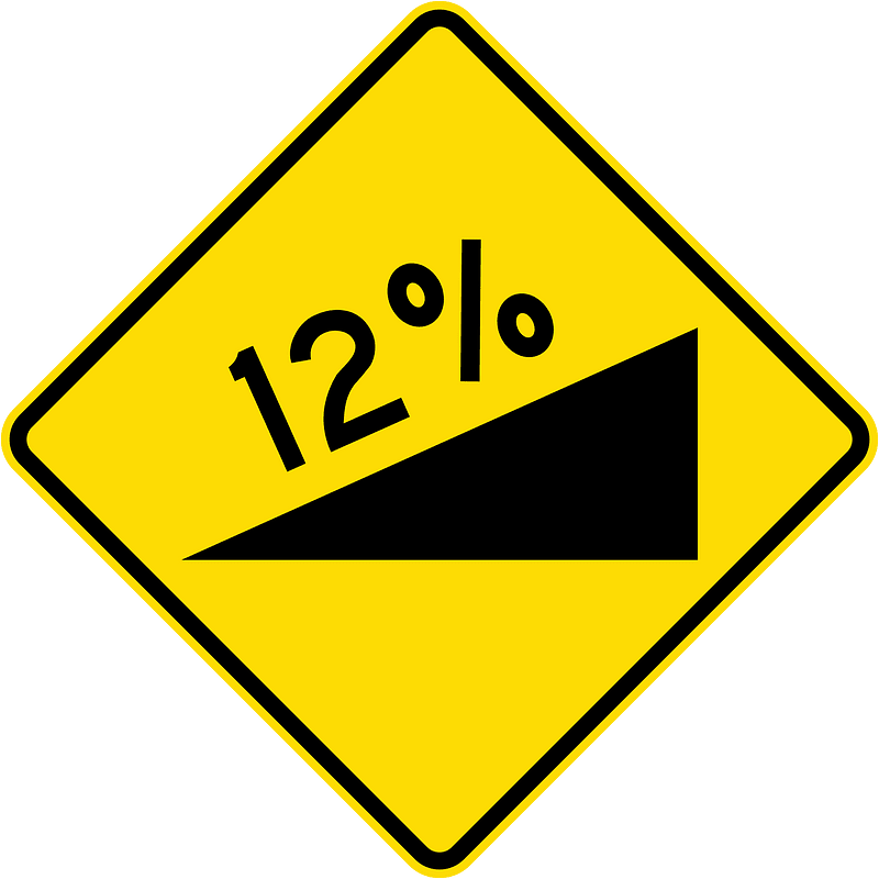 New Zealand road sign W14-10