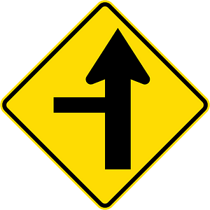 New Zealand road sign W11-4-L