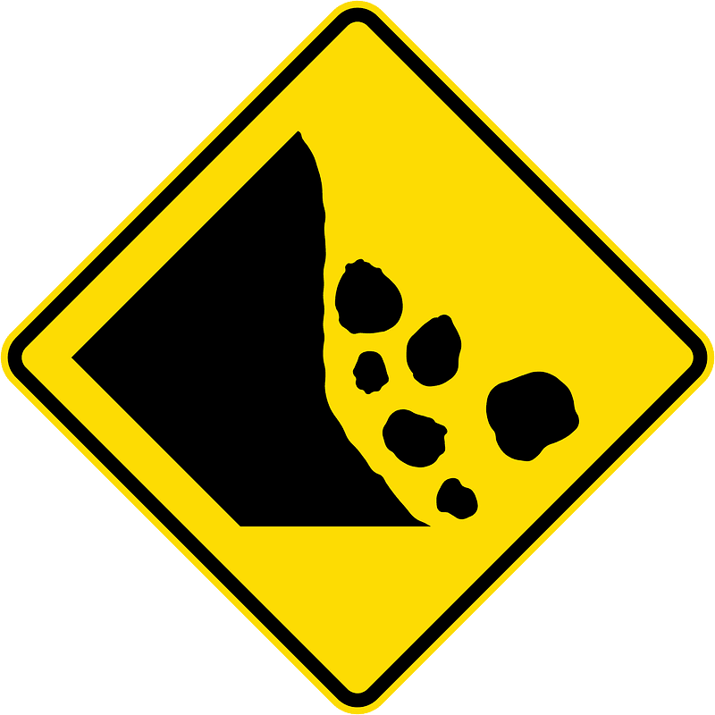 New Zealand road sign W14-6-L