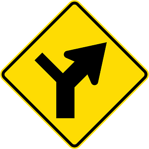 New Zealand road sign W11-5-L