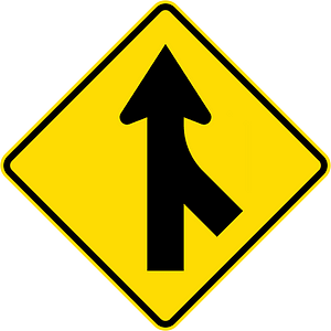 New Zealand road sign W11-6-R