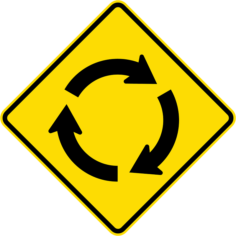New Zealand road sign W11-1