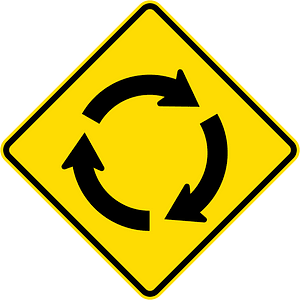 New Zealand road sign W11-1