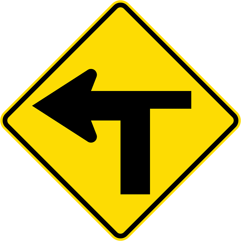 New Zealand road sign W11-3-L