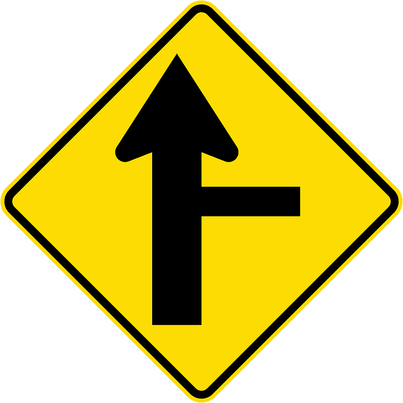 New Zealand road sign W11-4-R