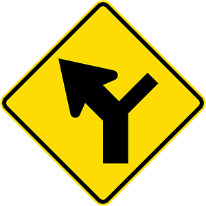New Zealand road sign W11-5-R
