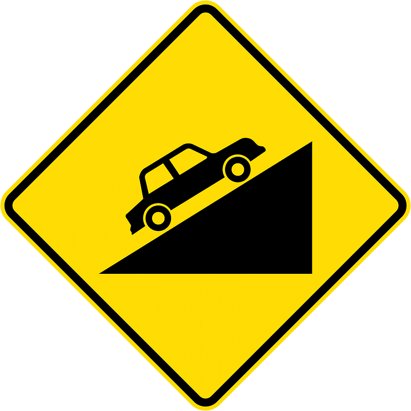 New Zealand road sign W14-10.1