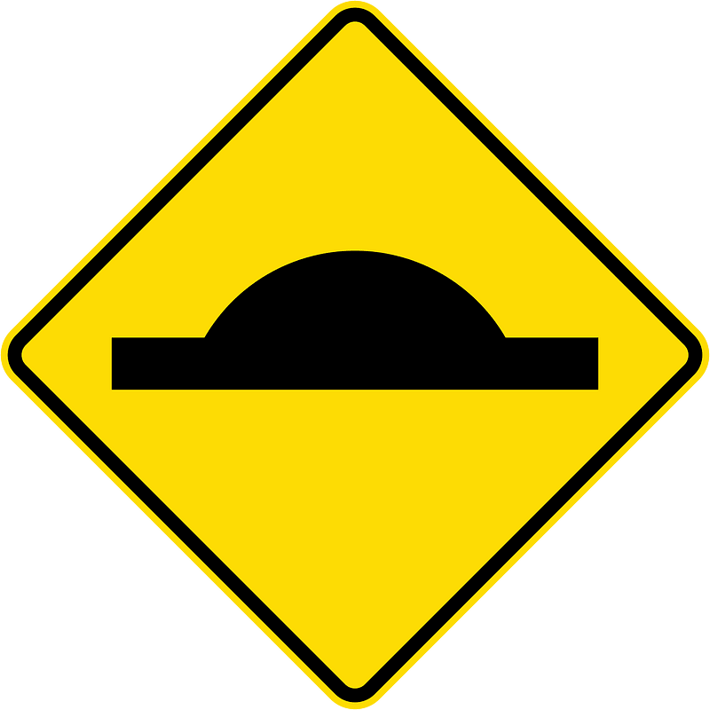 New Zealand road sign W14-4