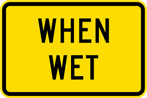 New Zealand road sign W14-7.2