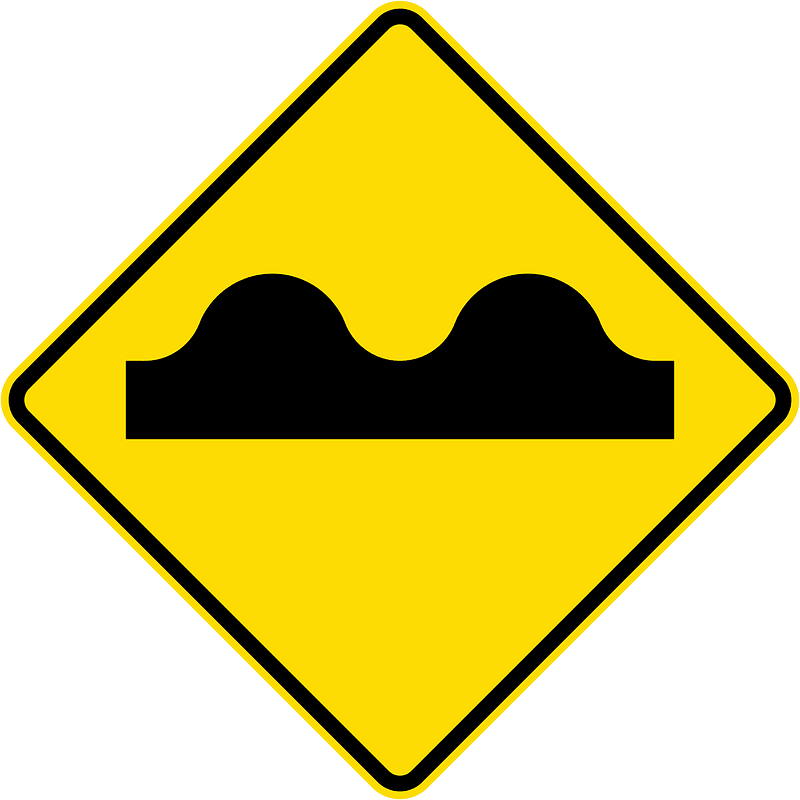 New Zealand road sign W14-5