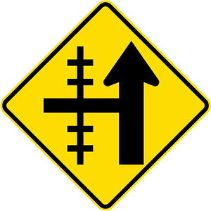 New Zealand road sign W15-1B-L
