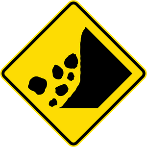 New Zealand road sign W14-6-R