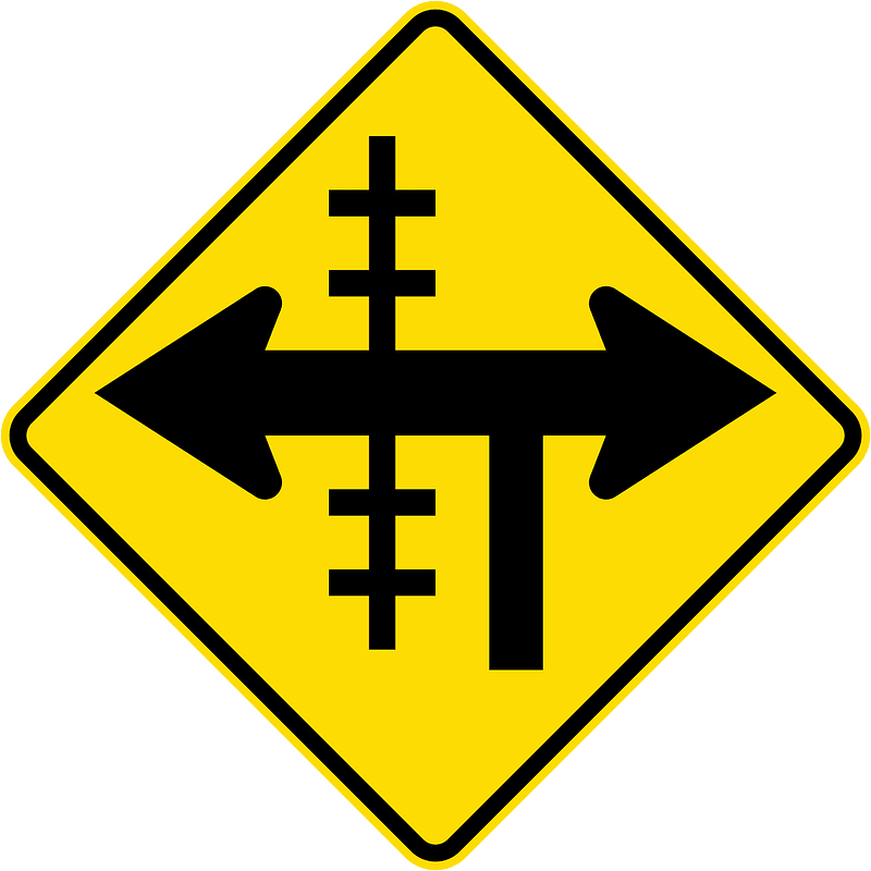 New Zealand road sign W15-2-L
